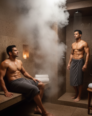 Steam and Shower for Men